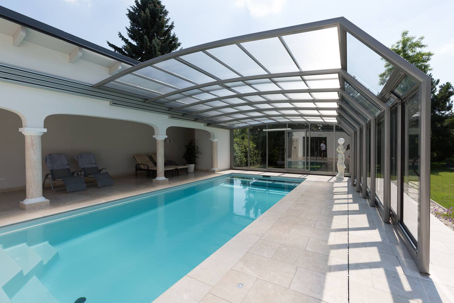 Abri de piscine - Abris et vérandas de piscine en aluminium